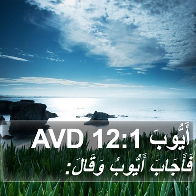 أَيُّوبَ 12:1 AVD Bible Verse Image