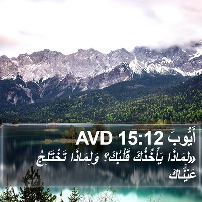 أَيُّوبَ 15:12 AVD Bible Verse Image