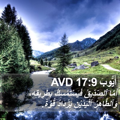 أَيُّوبَ 17:9 AVD Bible Verse Image