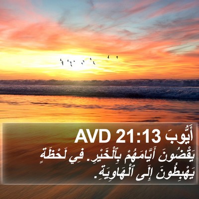 أَيُّوبَ 21:13 AVD Bible Verse Image