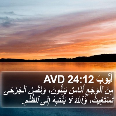 أَيُّوبَ 24:12 AVD Bible Verse Image