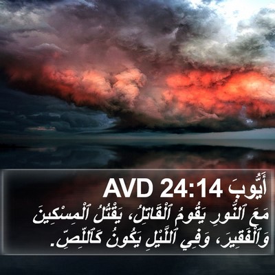 أَيُّوبَ 24:14 AVD Bible Verse Image
