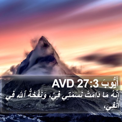 أَيُّوبَ 27:3 AVD Bible Verse Image