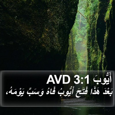أَيُّوبَ 3:1 AVD Bible Verse Image