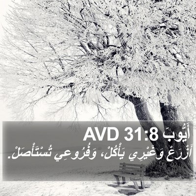 أَيُّوبَ 31:8 AVD Bible Verse Image