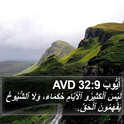 أَيُّوبَ 32:9 AVD Bible Verse Image