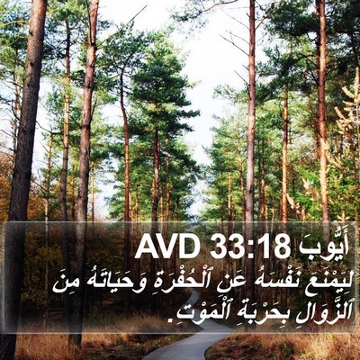 أَيُّوبَ 33:18 AVD Bible Verse Image
