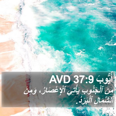أَيُّوبَ 37:9 AVD Bible Verse Image
