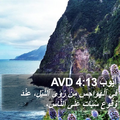أَيُّوبَ 4:13 AVD Bible Verse Image