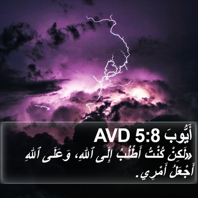 أَيُّوبَ 5:8 AVD Bible Verse Image