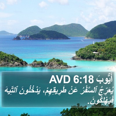 أَيُّوبَ 6:18 AVD Bible Verse Image