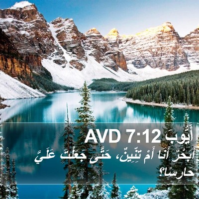 أَيُّوبَ 7:12 AVD Bible Verse Image