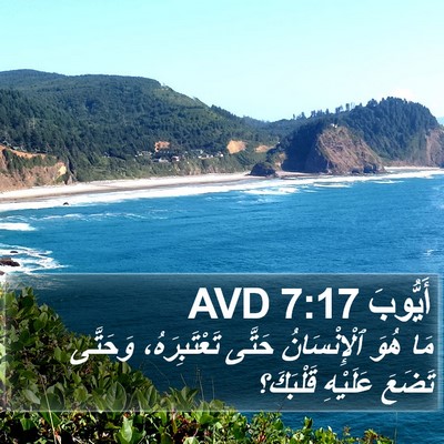 أَيُّوبَ 7:17 AVD Bible Verse Image