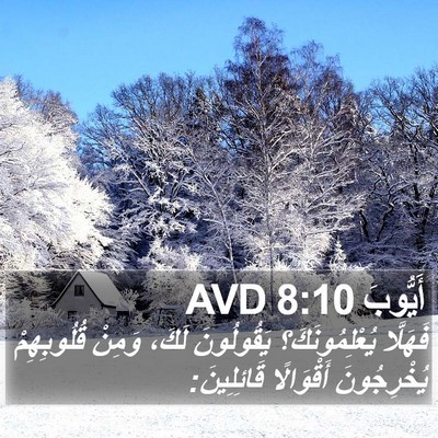 أَيُّوبَ 8:10 AVD Bible Verse Image