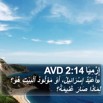 إِرْمِيَا 2:14 AVD Bible Verse Image