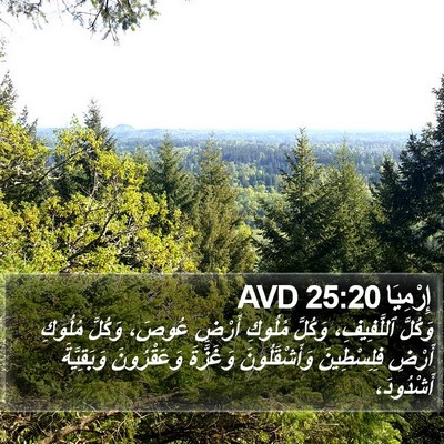 إِرْمِيَا 25:20 AVD Bible Verse Image