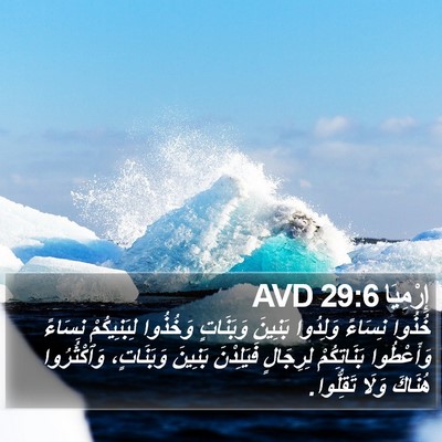 إِرْمِيَا 29:6 AVD Bible Verse Image