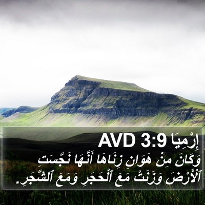 إِرْمِيَا 3:9 AVD Bible Verse Image