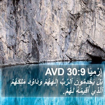 إِرْمِيَا 30:9 AVD Bible Verse Image