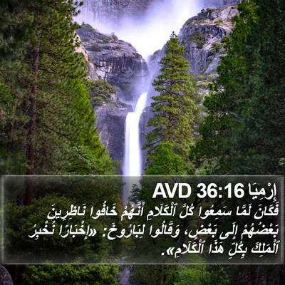 إِرْمِيَا 36:16 AVD Bible Verse Image