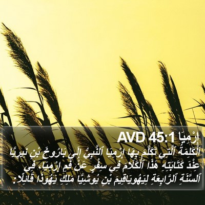 إِرْمِيَا 45:1 AVD Bible Verse Image