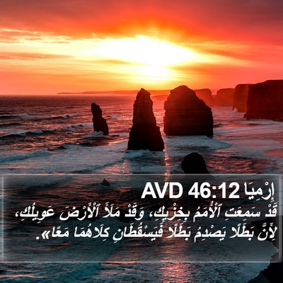 إِرْمِيَا 46:12 AVD Bible Verse Image