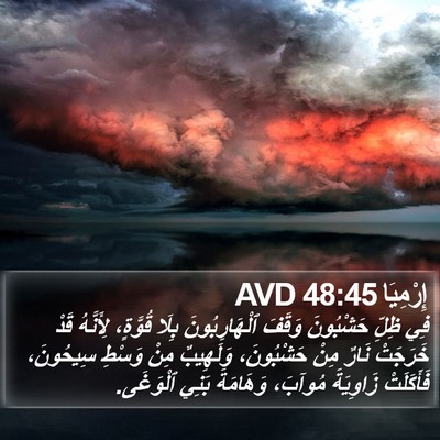 إِرْمِيَا 48:45 AVD Bible Verse Image