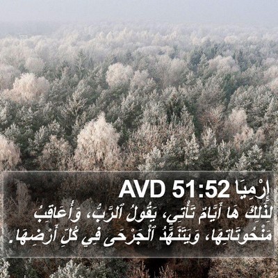 إِرْمِيَا 51:52 AVD Bible Verse Image