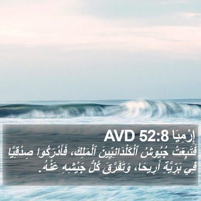 إِرْمِيَا 52:8 AVD Bible Verse Image