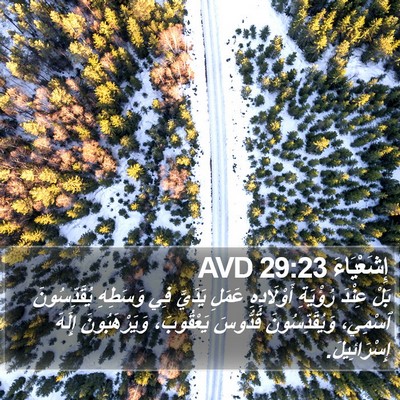 إِشَعْيَاءَ 29:23 AVD Bible Verse Image