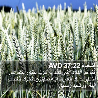 إِشَعْيَاءَ 37:22 AVD Bible Verse Image