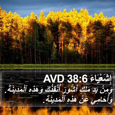 إِشَعْيَاءَ 38:6 AVD Bible Verse Image