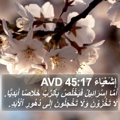 إِشَعْيَاءَ 45:17 AVD Bible Verse Image