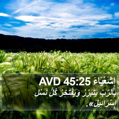 إِشَعْيَاءَ 45:25 AVD Bible Verse Image