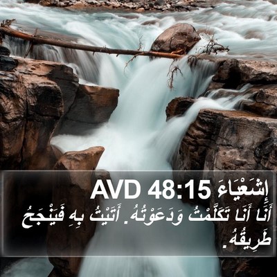 إِشَعْيَاءَ 48:15 AVD Bible Verse Image