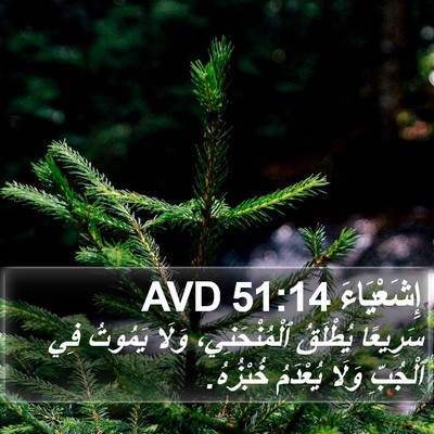 إِشَعْيَاءَ 51:14 AVD Bible Verse Image