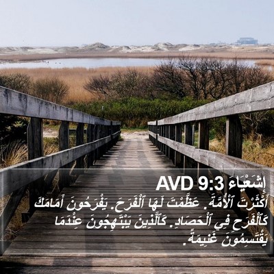 إِشَعْيَاءَ 9:3 AVD Bible Verse Image