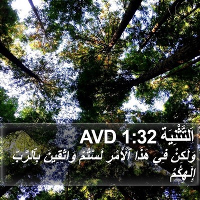 اَلتَّثْنِيَة 1:32 AVD Bible Verse Image