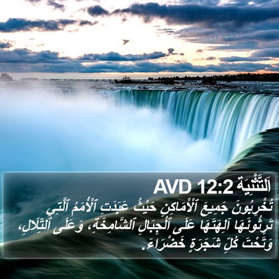 اَلتَّثْنِيَة 12:2 AVD Bible Verse Image