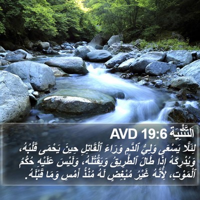 اَلتَّثْنِيَة 19:6 AVD Bible Verse Image