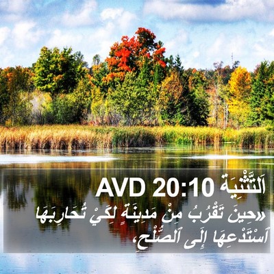 اَلتَّثْنِيَة 20:10 AVD Bible Verse Image