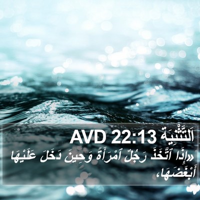 اَلتَّثْنِيَة 22:13 AVD Bible Verse Image