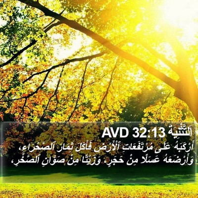 اَلتَّثْنِيَة 32:13 AVD Bible Verse Image