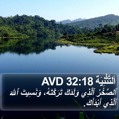 اَلتَّثْنِيَة 32:18 AVD Bible Verse Image