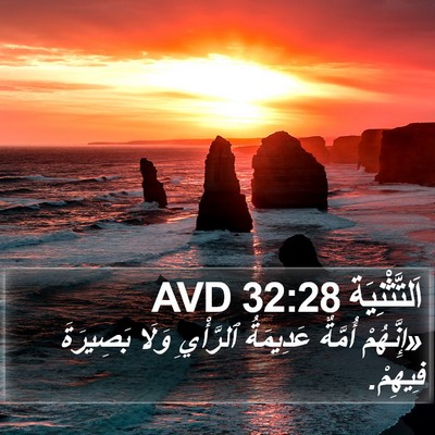 اَلتَّثْنِيَة 32:28 AVD Bible Verse Image