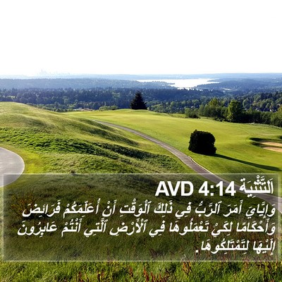 اَلتَّثْنِيَة 4:14 AVD Bible Verse Image