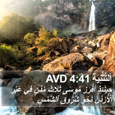 اَلتَّثْنِيَة 4:41 AVD Bible Verse Image