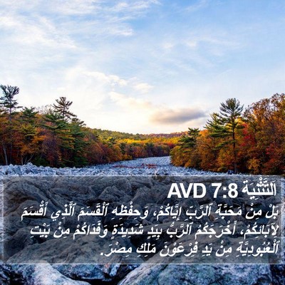 اَلتَّثْنِيَة 7:8 AVD Bible Verse Image