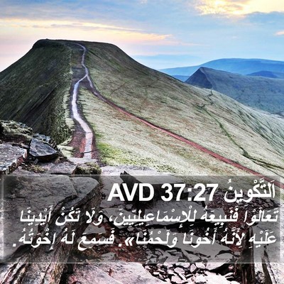 اَلتَّكْوِينُ 37:27 AVD Bible Verse Image
