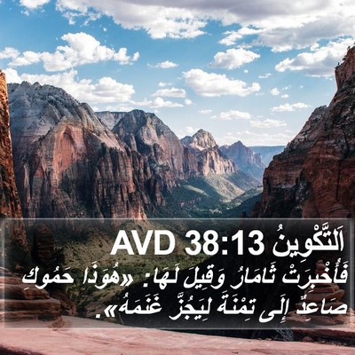 اَلتَّكْوِينُ 38:13 AVD Bible Verse Image